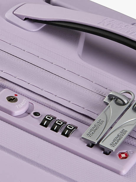 Harde Reiskoffer Airconic American tourister Violet airconic 88G002 ander zicht 1